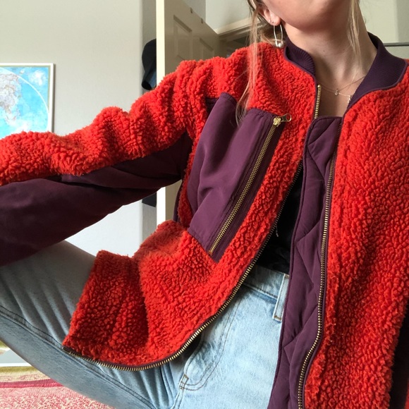 Free People Rivington Sherpa Jacket In 